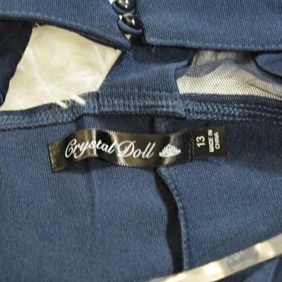 Crystal Doll Dress Size‎ 13 Gently Used Condition no holes or snags missing belt - Picture 3 of 5